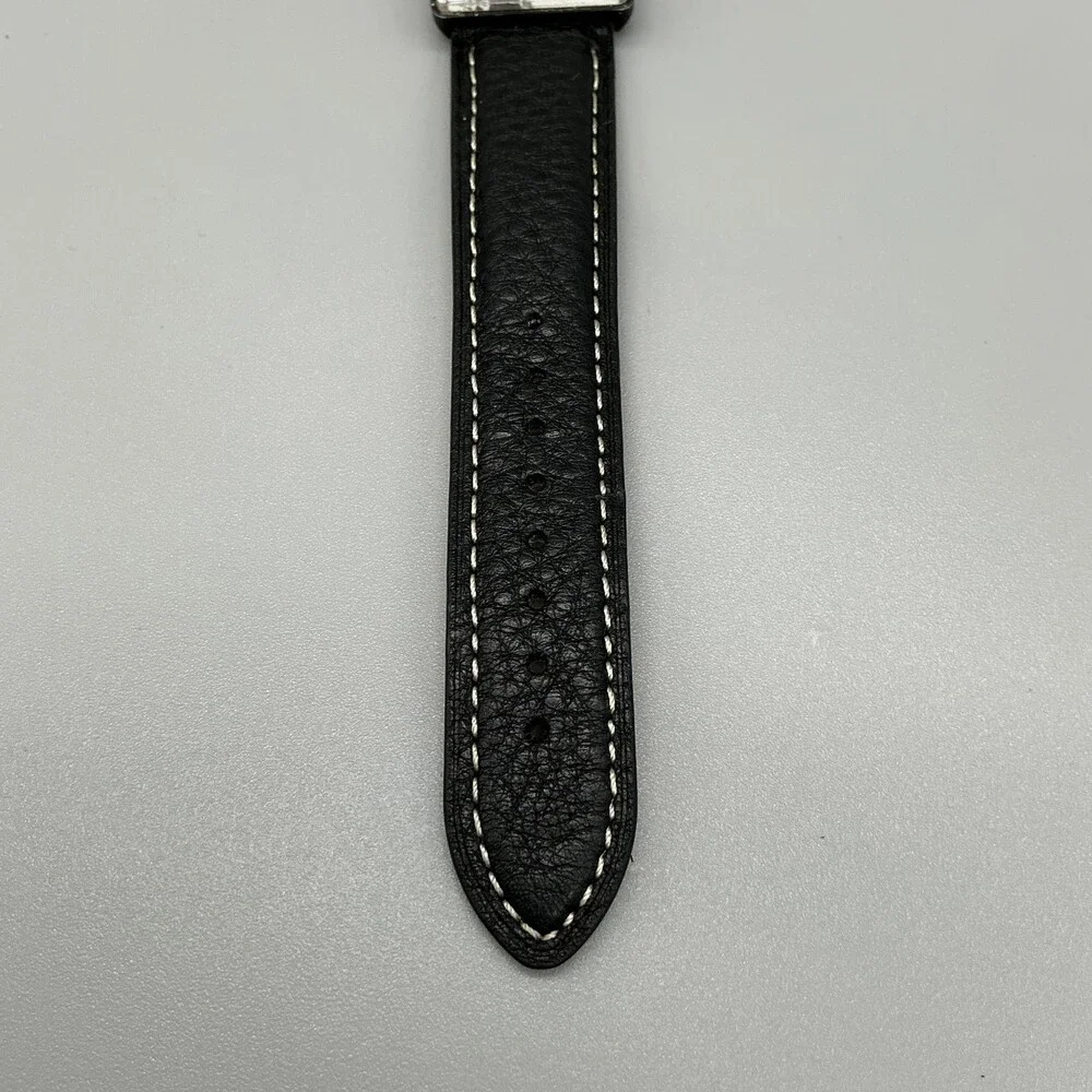 Vintage Fido Dido 7up Drink Tank Mens Watch 27mm Black White Dial New Battery